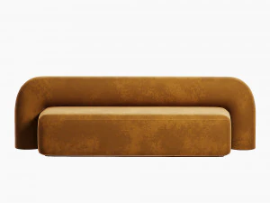 Artu Moss sofa 3D Model