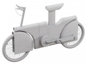 Electric bicycle 3D Model