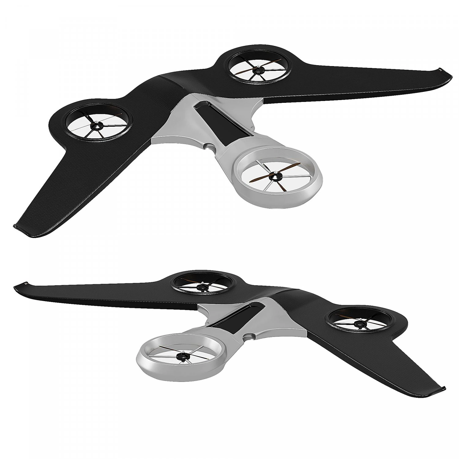 Rescue Drone 3D Model .c4d .max .obj .3ds .fbx .stl .blend