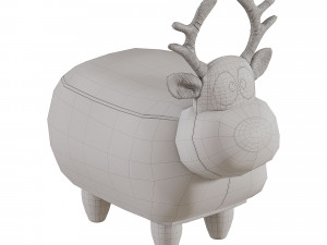 Cute Animal chair 3D Model