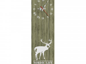 Bewood Wall Clock 3D Model