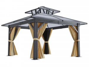 Aluminum Patio Gazebo 3D Model