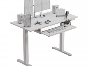 Computer Table 3D 모델