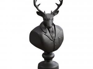 Quinnville Animals Bust 3D-Modell