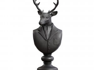 Quinnville Animals Bust 3D-Modell