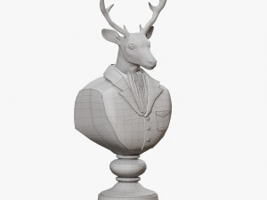 Quinnville Animals Bust 3D-Modell