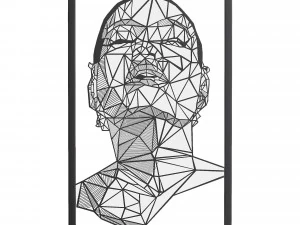 抽象女性 Fase 3D 模型