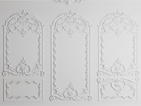 Wall Moulding 3 3D 模型