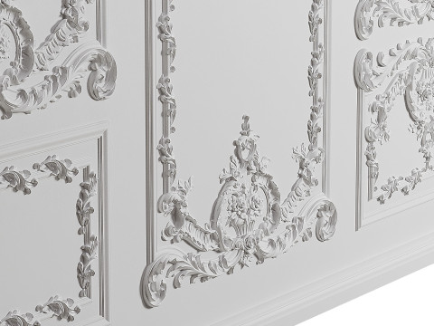Wall Moulding 3 3D Model