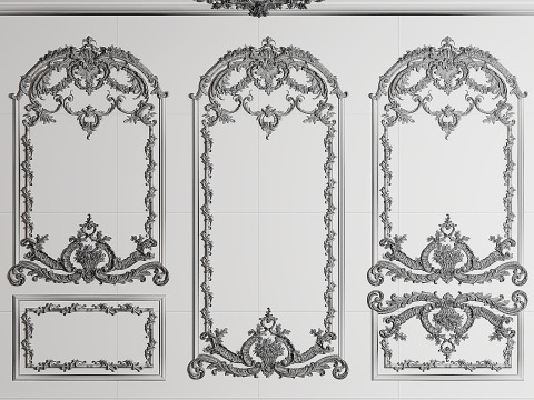 Wall Moulding 3 3D Model