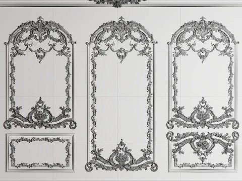 Duvar Kalıplama 3 3D Model