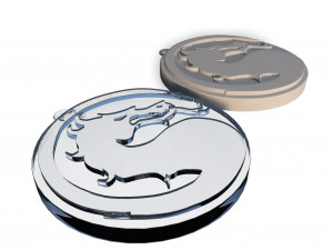 Mortal kombat 1 themed keychain Model do druku 3D