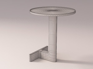 Wood Table 3D Модель