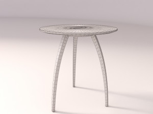 Wood Table 3D Модель