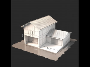 House V6 Modelo 3D