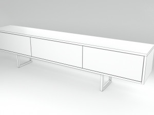 Cabinet tivi 3D 模型