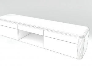 Cabinet tivi 3D Model