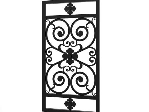Wrought iron 3D Model