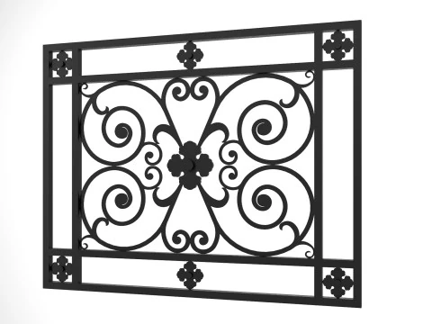 Wrought iron 3D Model