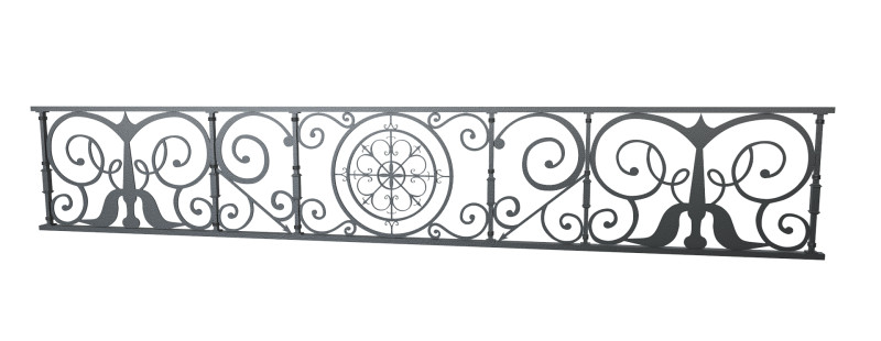Wrought iron 3D Model .c4d .max .obj .3ds .fbx .stl .blend 