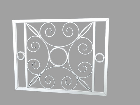 Wrought iron 3D Model
