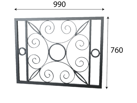 Wrought iron 3D Model