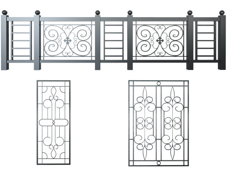 Wrought iron 3Dモデル