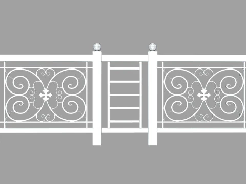 Wrought iron 3D Model