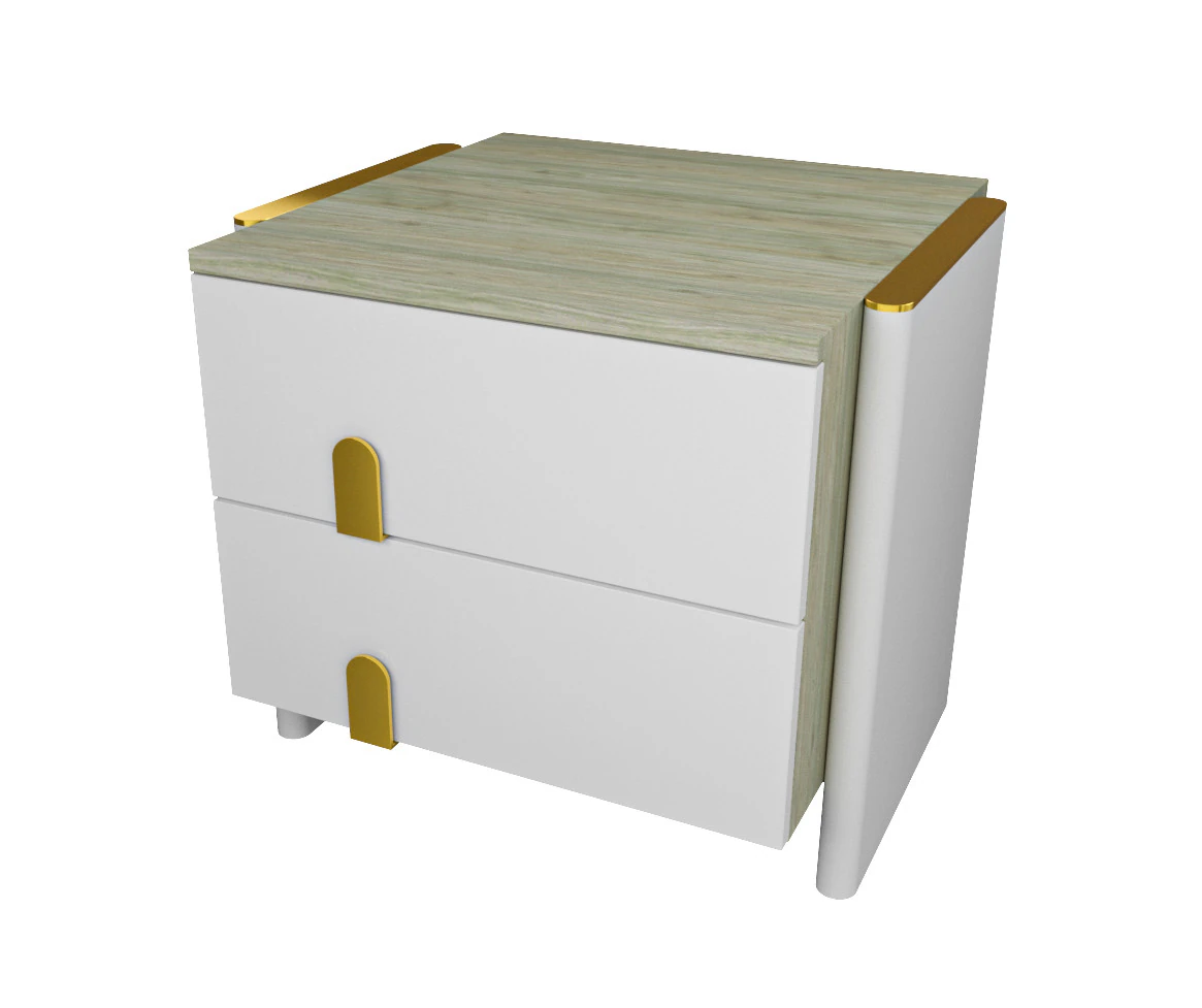 Nightstand 3D Model .c4d .max .obj .3ds .fbx .stl .blend 