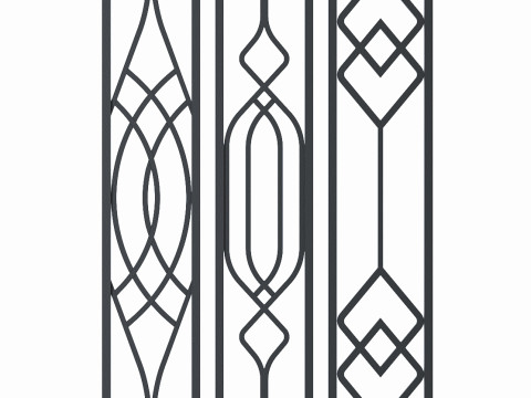 Wrought ironVray Modelo 3D