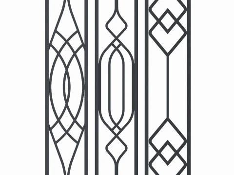 Kute żelazoVray Model 3D