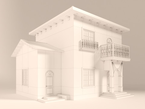 House 3Dモデル