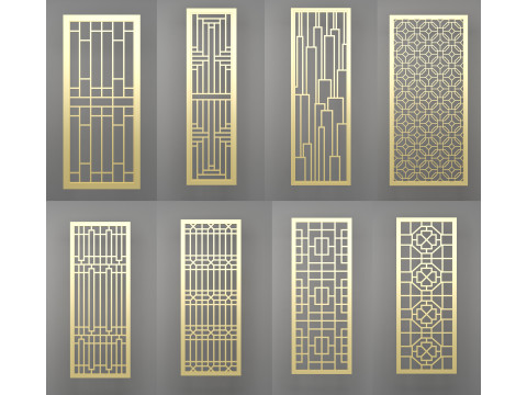 Wrought iron steel 3D Model