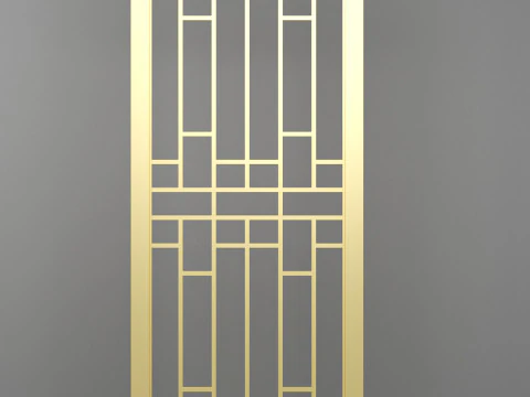 Wrought iron steel 3D Model