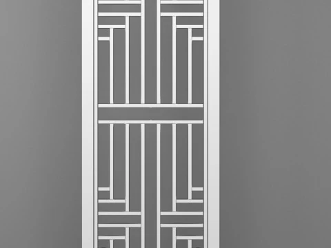 Wrought iron steel 3D Model