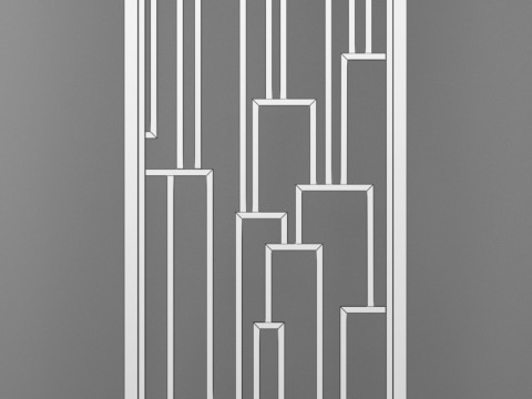 Wrought iron steel 3D Модель