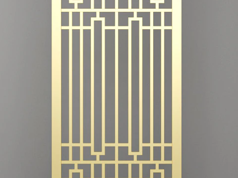 Wrought iron steel 3D Model