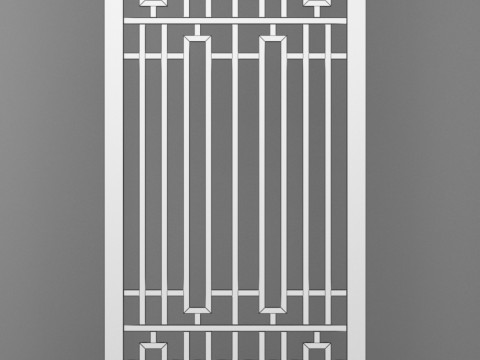 Wrought iron steel 3D Модель