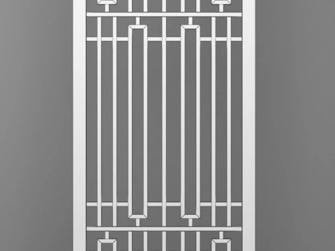 Wrought iron steel 3D Model