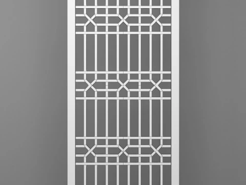 Wrought iron steel 3D Model