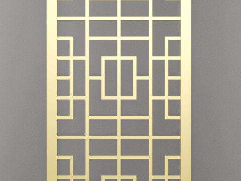 Wrought iron steel 3D Модель