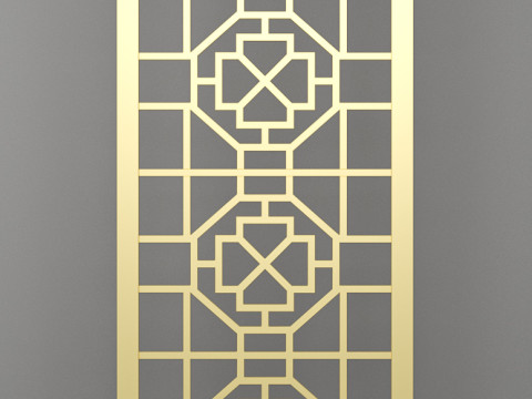 Wrought iron steel 3D Модель