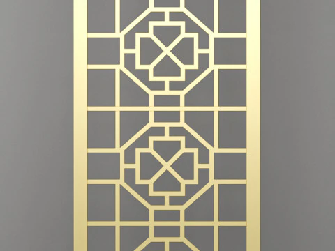 Wrought iron steel 3D Model