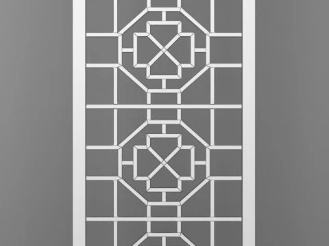 Wrought iron steel 3D Model