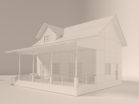 House 3Dモデル