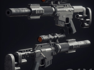 Avtomat 3D Модель