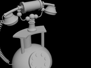 Classic phone 3D Model