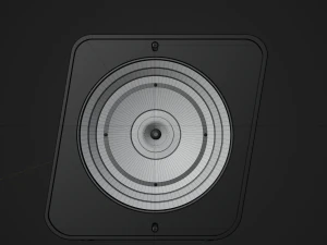 Sistem Audio retro Model 3D