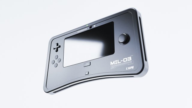 Tablet 3D Model .c4d .max .obj .3ds .fbx .stl .blend 