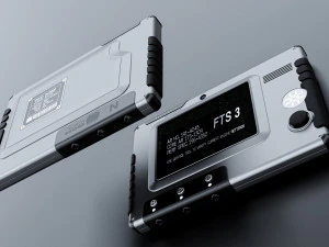 Sci-Fi Tablet 3D Model